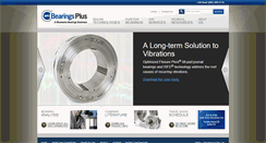 Desktop Screenshot of bearingsplus.com