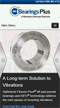 Mobile Screenshot of bearingsplus.com